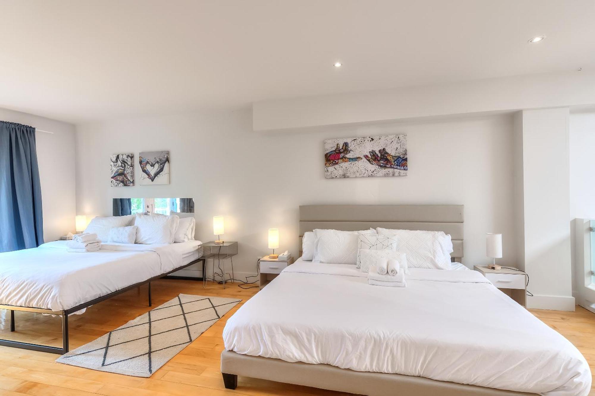 Loft The White Pearl Plateau-Mont-Royal 3 Beds Lägenhet Montréal Exteriör bild